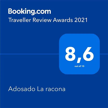 Adosado La Racona, Reserva Minima 10 Noches Apartment *